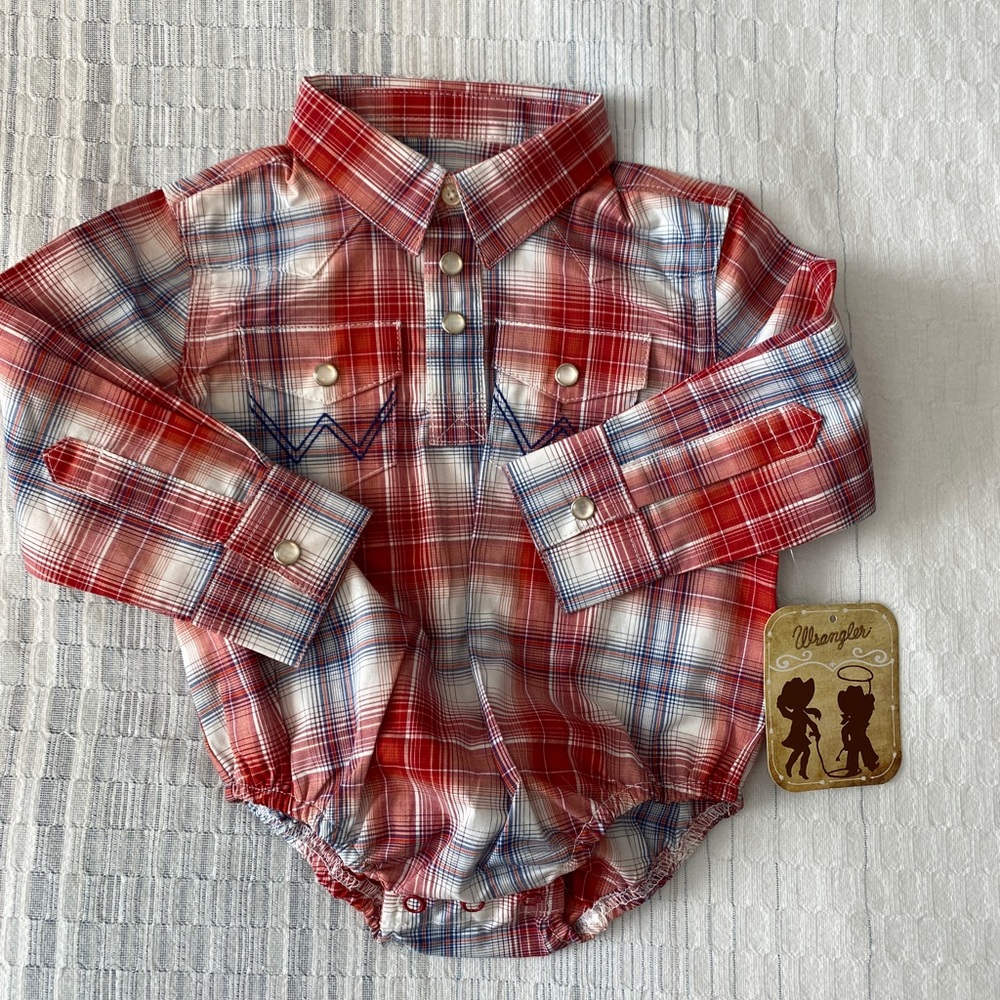 Brand New Baby Wrangler Pearl Snap